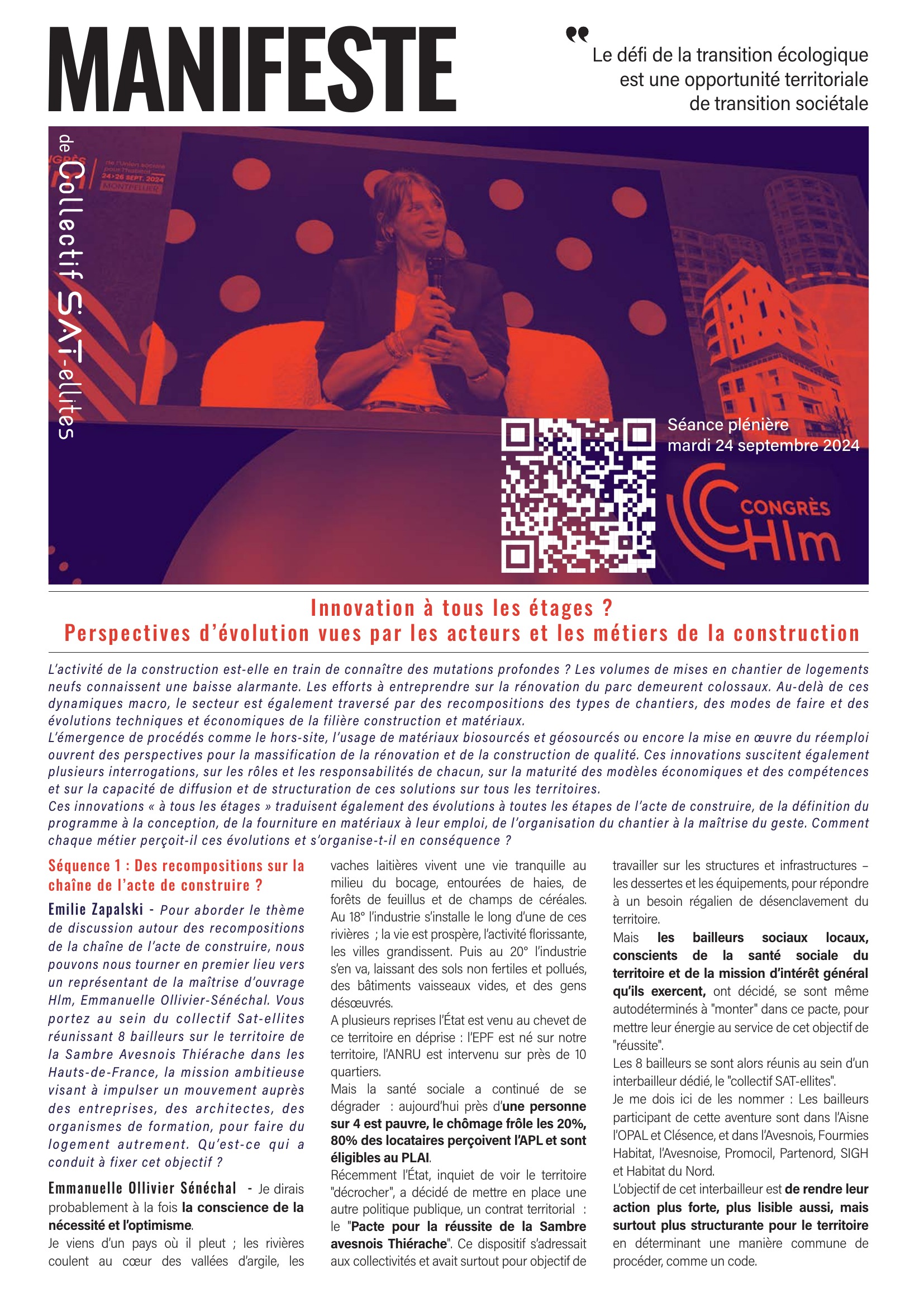 Manifeste Congrès Hlm 2024 — page 1